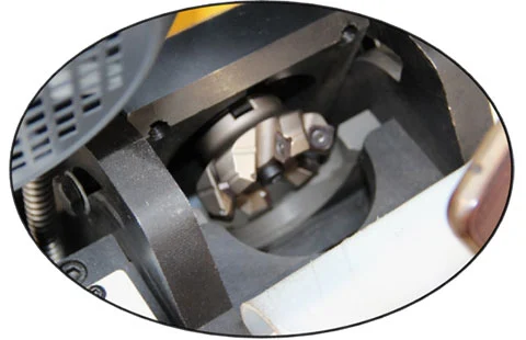 Automatic Progressive Edge Milling Machine Detail View