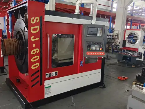 CNC beveling machine pipe